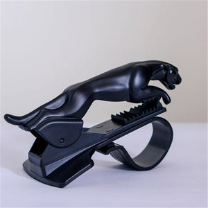 Leopard Car Phone Clip Holder