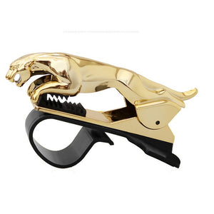 Leopard Car Phone Clip Holder